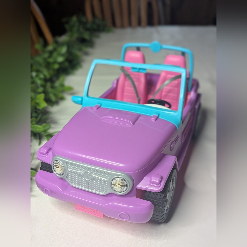 Barbie 2019 Malibu Pink Purple Blue Jeep